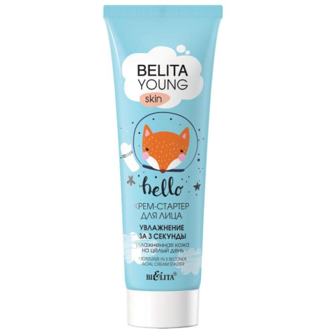 BELITA YOUNG SKIN. Krem-starter do twarzy "Nawilżanie w 3 sekundy"