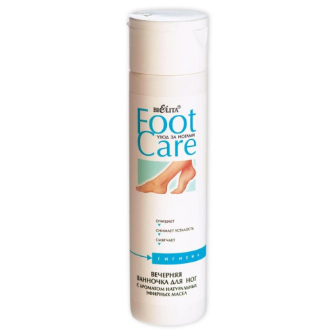 FOOT CARE. Wieczorna kąpiel do stóp z naturalnymi olejkami eterycznymi