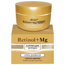 RETINOL I MAGNEZ. Krem na dzień korygujący zmarszczki o głębokim działaniu